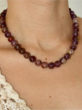 Super 7 (Melody Stone) Gemstone Necklace - Women's Jewelry